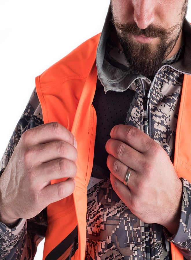 SITKA Gear Ballistic Vest Blaze Orange XX Large - Image 2